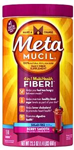 1 rounded tsp (5.8 g) Fiber Supplement - Berry Burst