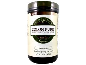 1 rounded tsp (6 g) Colon Pure Purified Psyllium Husk