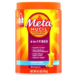 1 rounded tsp (6 g) Psyllium Fiber