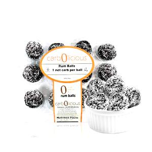 1 rum ball (27 g) Rum Balls