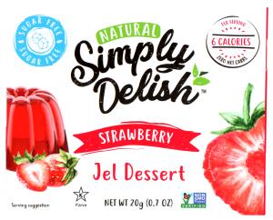 1 sachet (5 g) Strawberry Jel Dessert