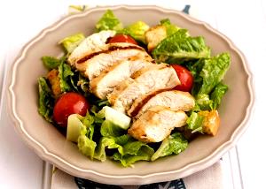 1 salad (10 oz) Caesar with Grilled Chicken Salad