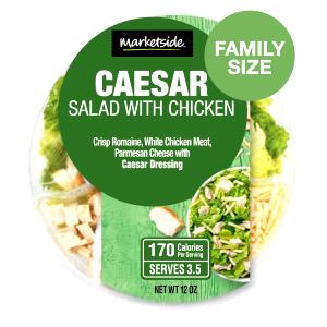 1 salad (11 oz) Caesar Salad (Large)