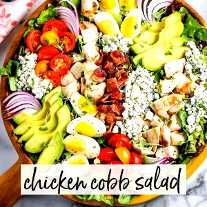 1 salad (15 oz) Cobb Salad with Dressing