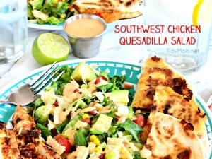 1 salad (22 oz) Chicken Quesadilla Salad