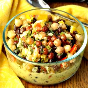 1 salad (227 g) Southwest Chickpea Bean Salad