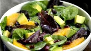 1 salad (258 g) Citrus Spinach Salad