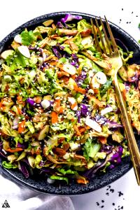 1 salad (291 g) Asian Style Salad with Chicken