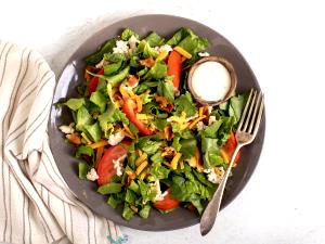 1 salad (293 g) Chopped Turkey Club Salad