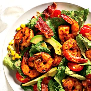 1 salad (332 g) Orange Shrimp Salad