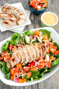 1 salad (342 g) Power Mediterranean Roasted Turkey Salad