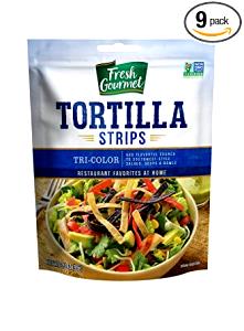 1 salad (3.7 oz) Garden Salad (Small) (No Dressing, No Tortilla Strips)