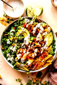1 salad (378 g) Chicken Taco Salad