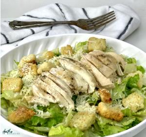 1 salad (582 g) Entree Chicken Caesar Salad