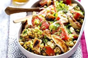 1 salad (588 g) Palm Beach Salad Grilled Chicken