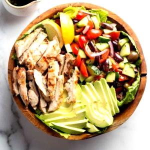 1 salad (743 g) Mediterranean Chicken Salad