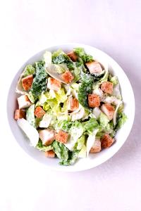 1 salad (76 g) Caesar Side Salad without Dressing & Croutons