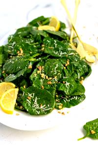 1 salad Baby Spinach Simple Salad