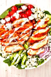1 salad Boneless Buffalo Wing Salad