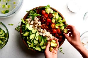 1 Salad Border Cobb Salad