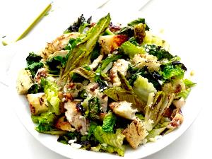 1 Salad Caesar Entree Salad With Warm Grilled Chicken