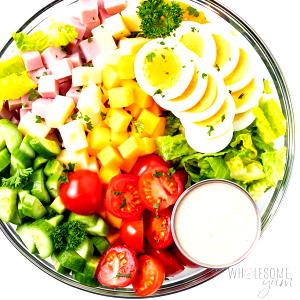 1 salad Chef Salad (No Dressing)