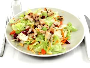 1 salad Chicken BLT Salad (No Dressing & Croutons)