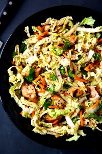 1 salad Chicken Chopped Salad with Ginger Dressing