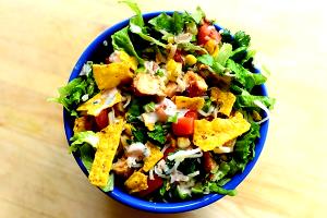 1 salad Chicken Taco Salad