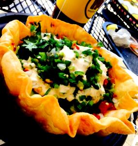 1 salad Close Talker Crispy Salad Bowl - Tofu