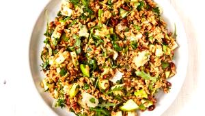 1 salad Close Talker Crispy Whole Grain Salad Bowl - Steak