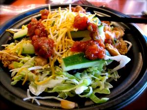 1 salad Close Talker Streaker Salad - No Meat