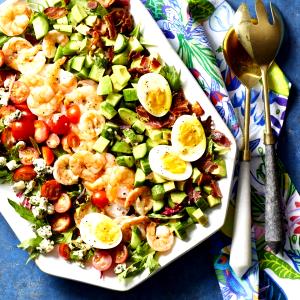 1 salad Cobb Salad with Shrimp