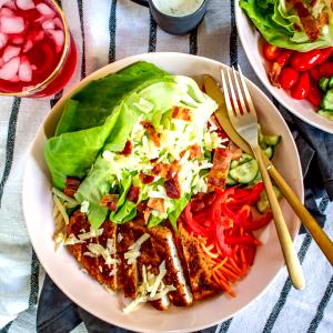 1 salad Crispy Chicken Ranch Salad