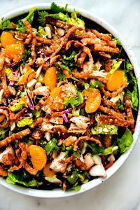 1 Salad Full Asian Sesame Chicken Hand-Tossed Salad