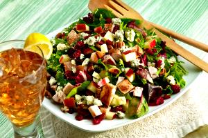 1 Salad Full Orchard Harvest Salad With Chicken Hand-Tossed Salad