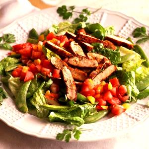 1 salad Grilled Blackened Chicken Salad