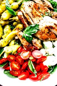 1 salad Grilled Chicken Antipasto Salad