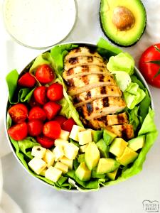 1 salad Grilled Chicken & Vegetable Salad