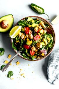 1 salad Guacamole Greens Salad