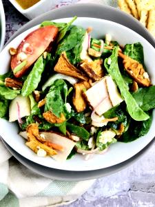 1 Salad Half Fuji Apple Hand-Tossed Salad