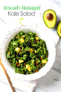 1 salad Kale Avocado Salad (No Dressing)