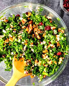 1 salad Kale & Roasted Brussels Sprouts Salad