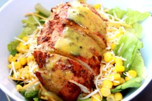 1 salad Low Fat Blackened Chicken Salad
