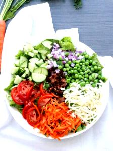 1 salad Mixed Garden Salad