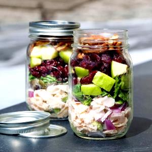 1 Salad Oven Roasted Chicken Breast Jared Salads With 6 G Of Fat Or Less