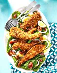 1 salad Pecan Crusted Chicken Salad