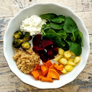 1 salad Personal Trainer Crispy Salad Bowl - Veg