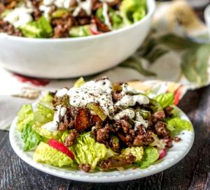 1 salad Philly Steak Salad