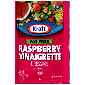 1 Salad Raspberry Vinaigrette Kraft Free Dressing Salad